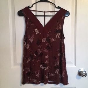 🌻Maurices Maroon Top